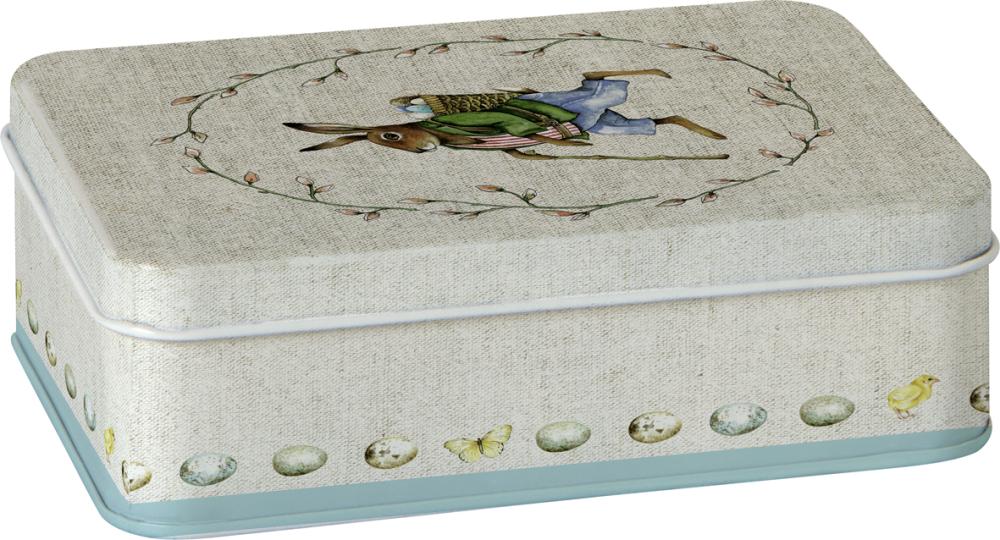 Edward Rabbit, rechteckige Konfektdose, IHR Ideal Home